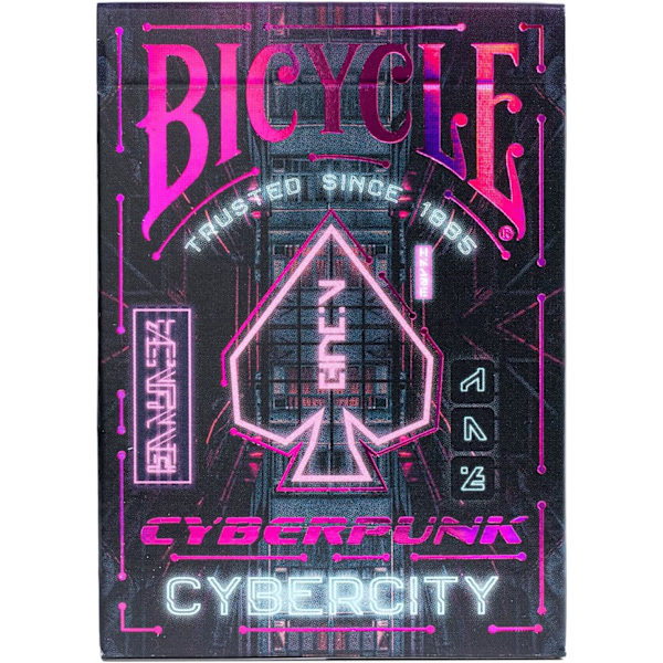 Deck med 54 spillekort - Creatives Collection - Cyberpunk Cyber