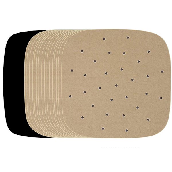Rundt bagepapir 12,6 tommer Dutch Oven Liners engangs Wh