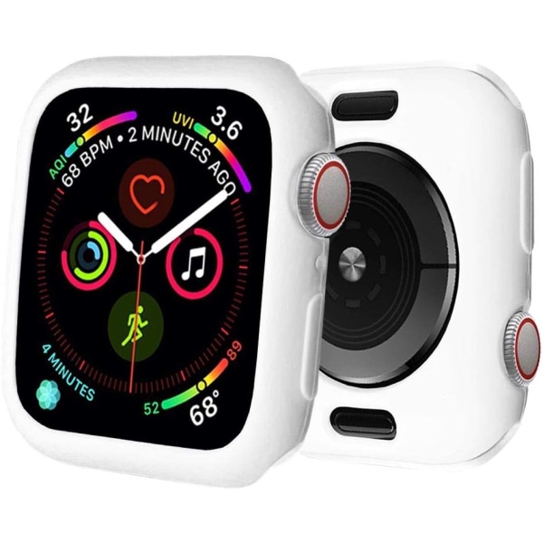 Apple Watch-deksel 44mm Serie 6/5/4/SE Premium Soft Fleksibel TPU T