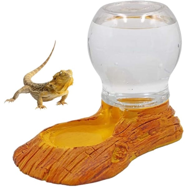 Reptil vannflaske Hamster vanndispenser vannskål, Automati