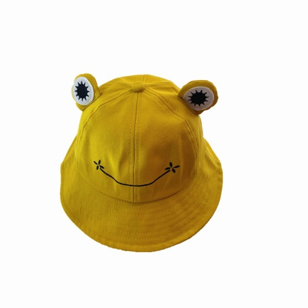 Cartoon Groda Hinkhatt, Unisex Sommar Solhatt För Vuxna, Fällbar