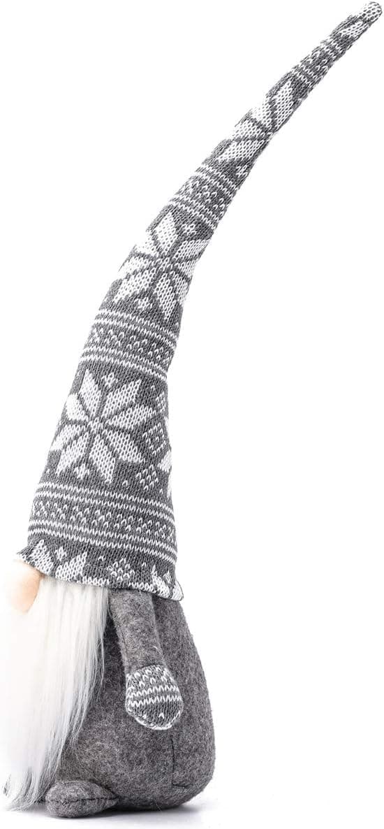 Håndlaget svensk tomte til jul, dekorasjon av julealv