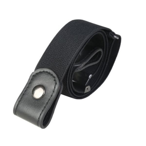 Midjebälte Spänne Fritt Justerbart Bälte Unisex Elastiska Bälten - Chr
