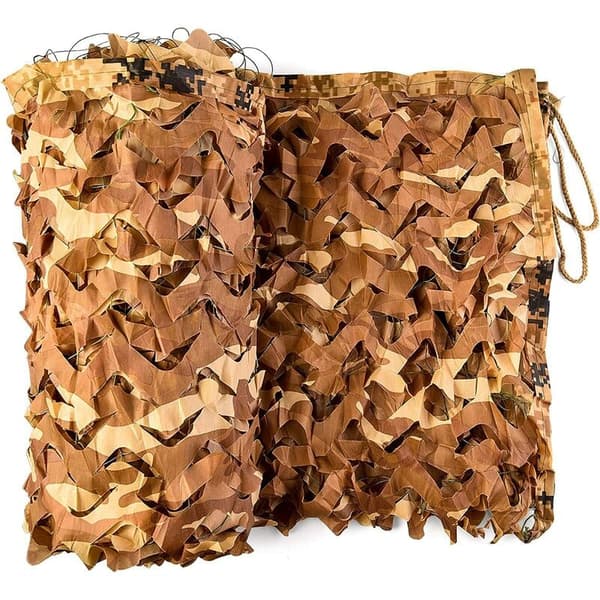 4x5 meter, rektangulær camouflage net skygge sejl, camouflage de