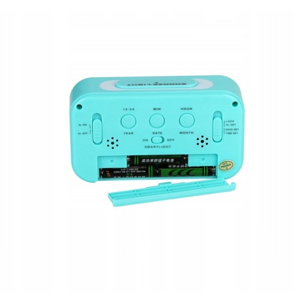 Multifunktionell digital väckarklocka LED Smart Light Clock Tempera