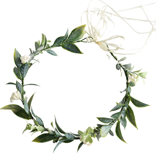 Grøn Blomsterkrans, Eucalyptus Krans, Blad Blomsterkrans, Boho