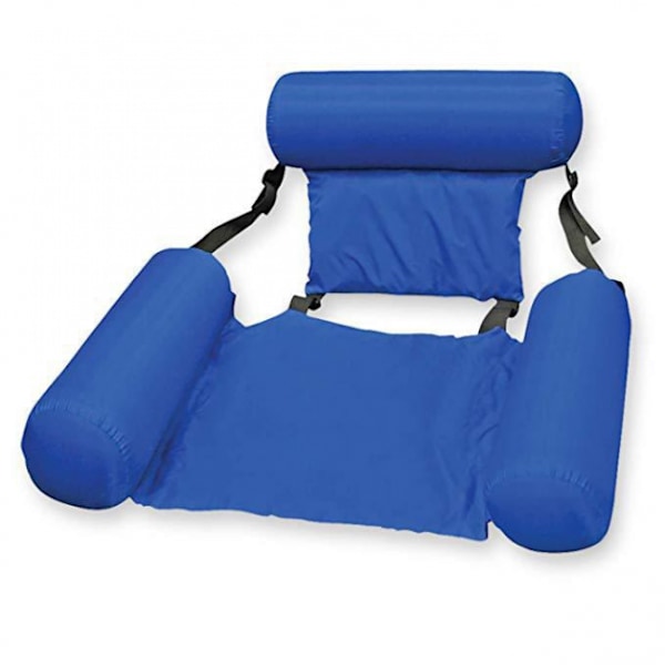 Flydende stol Pool stole Oppustelig Lazy Water Bed Lounge Chair