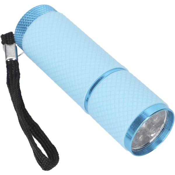 1 kpl sininen taskulamppu kynsilamppu, Mini UV LED -kynsilamppu geelikynsille