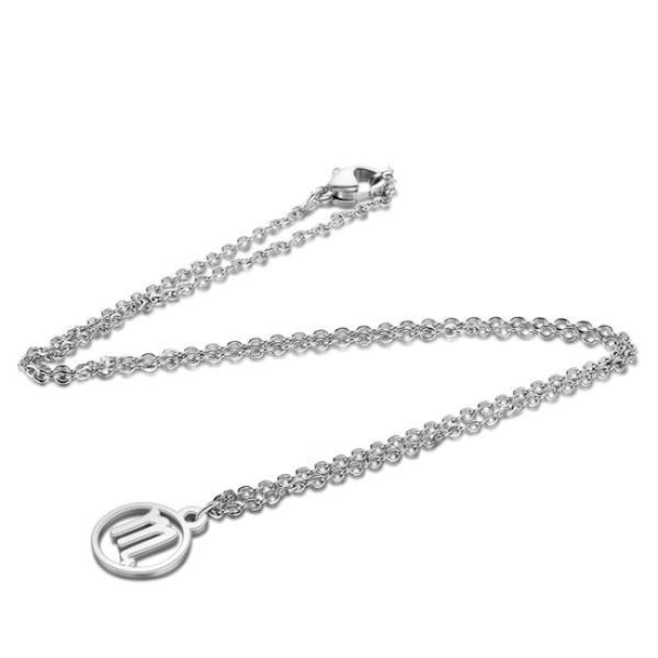 Halsband - Skorpion - Rostfritt stål Silver