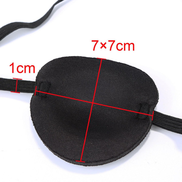 6 Pieces Adjustable Strabismus Eye Patch Eye Patch Eye Mask with