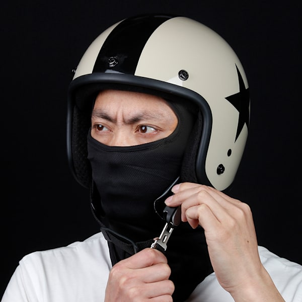 Balaclava skidmask, UV-skydd, motorcykelhalsduk, sommarskjorta