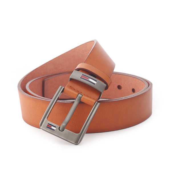 2 stk. 120 cm lange skinnbelter for menn (svart og brun)