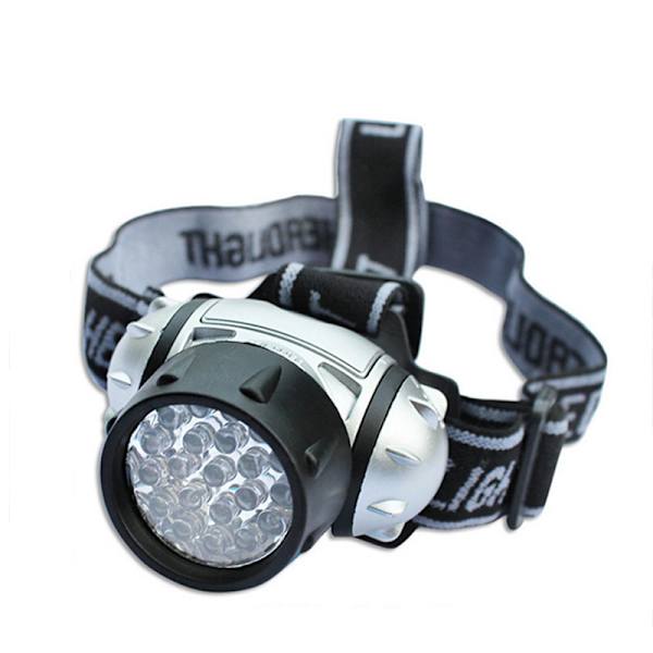 Hovedlampe 21 LED Sort