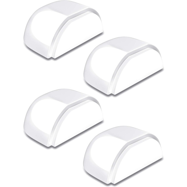4 kpl:n sarja kumisia ovipysäyttimiä - 4,2 x 2,2 x 3,8 cm (L x K x S) -