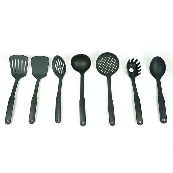 Anti-Scratch Köksredskap Set, Nylon, Matlagningssked, Slitsad