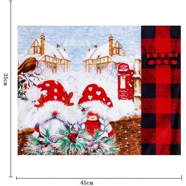 4PCS Christmas Table Placemat Christmas Pattern, Table Decoration