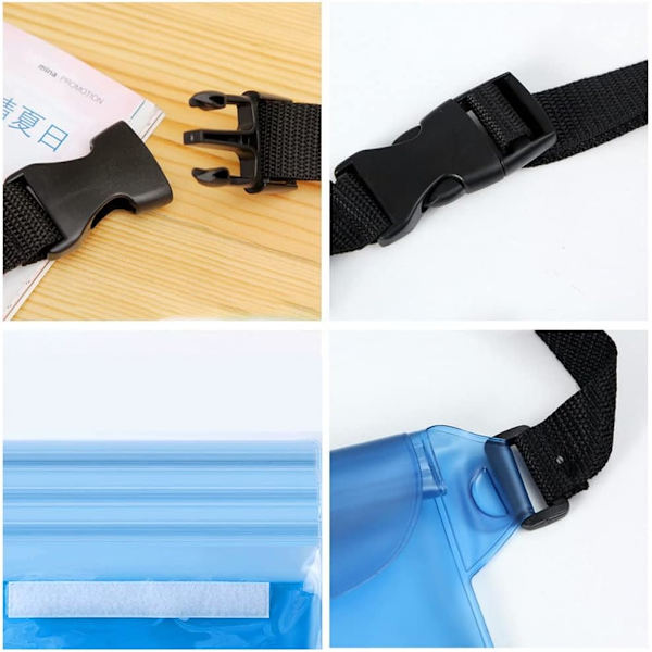 2Dry Bag Vandtæt Taske Etui med Justerbar Rem, Beskyt Pho