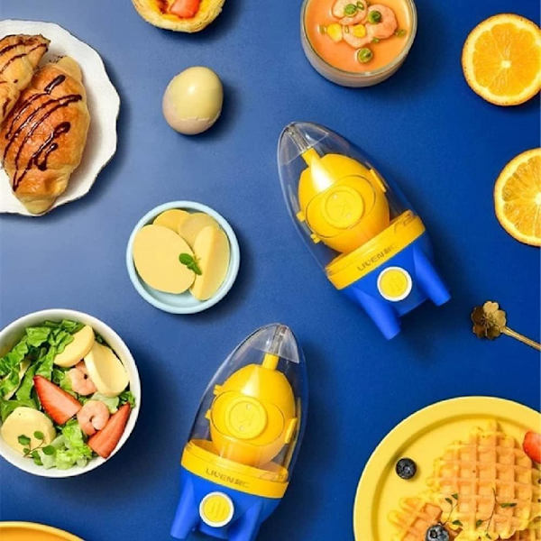 Æggeblander til små og store æg - Bærbar Golden Egg Maker -