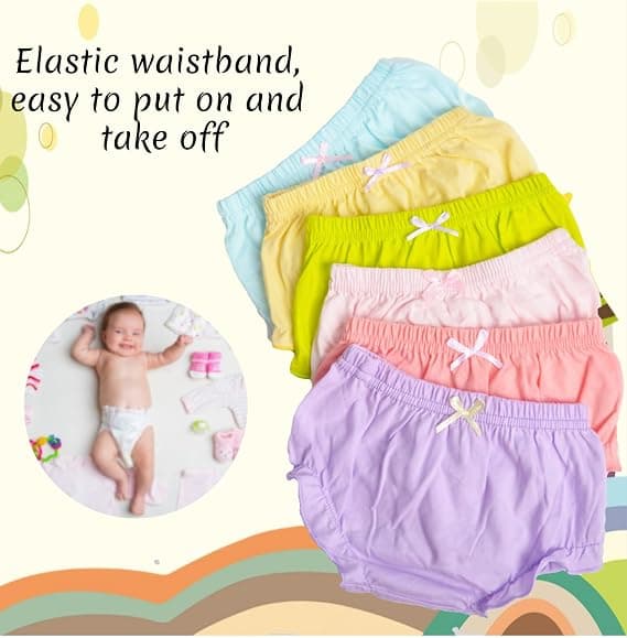 Blöjskydd - Baby Bloomers, Toddler Girls Blöjskydd Solid Co