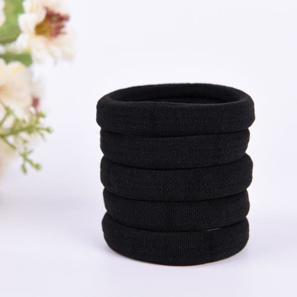 60 stk nylon elastiske hårbånd, ingen brett elastisk stoff stort