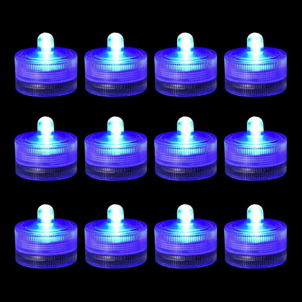Vanntett LED-lys, vanntett basseng telys dusj LED-lys