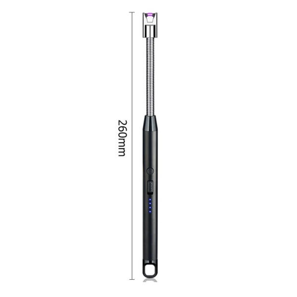 360° Elektrisk bue lighter USB vindafvisende flammefri plasma tænding