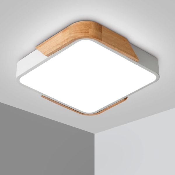 LED-taklampe 24W taklampe med fjernkontroll justerbar