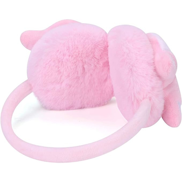 1 stk Pink Lake Vintervarme Øreværn til børn Cute Fox Pattern Plus