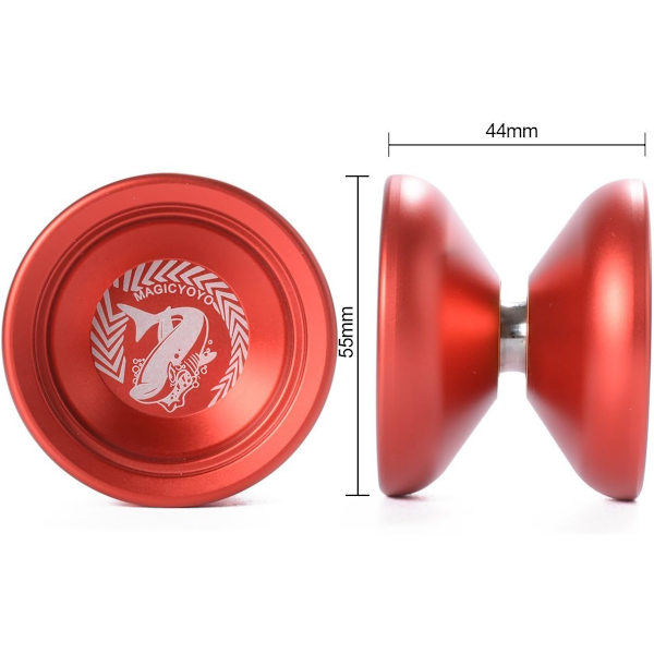 Barns ufølsomme Yoyo N12 Shark Honor Yoyos Profesjonell Metall Y