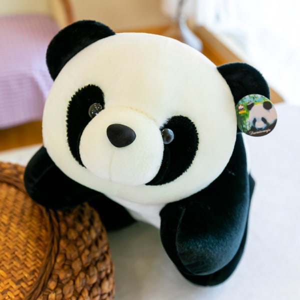 Simulering Gigant Panda Dukke Plysj Leke Søt Dyr Pude (1 Sett 3