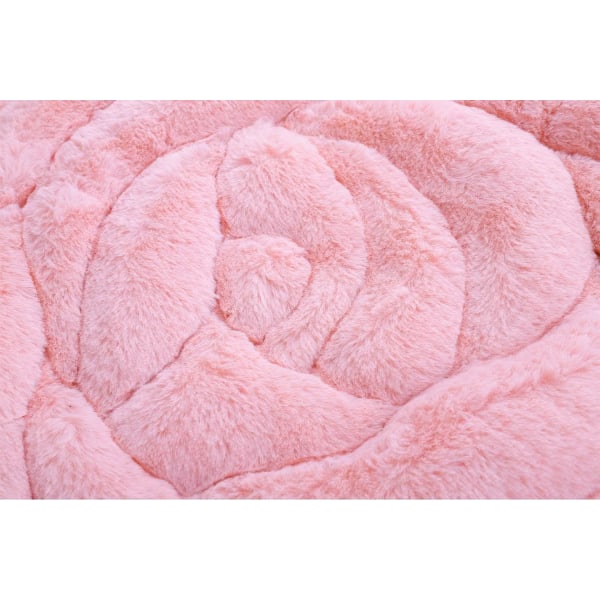Myk og behagelig pute plysj rose sete pute sete pute