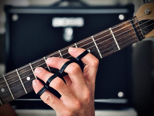 5 st motståndsband för gitarr bas banjo piano finger