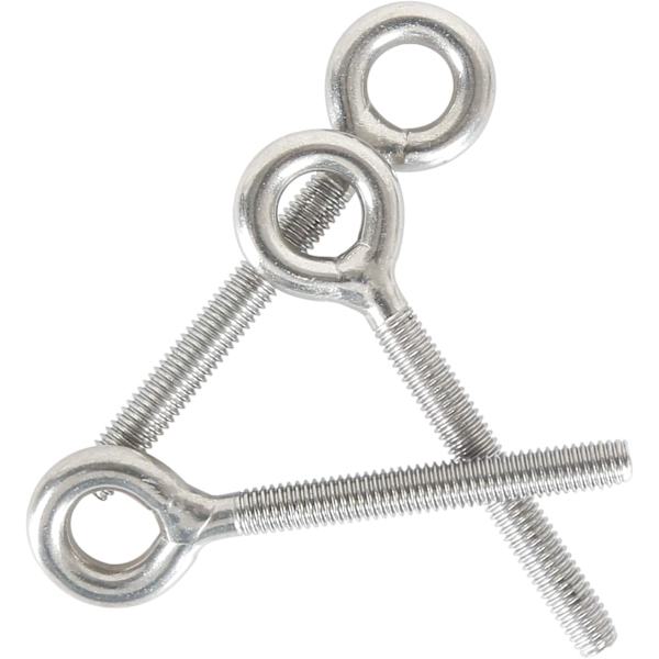 5PCS M10 Öglebultar 304 Rostfritt Stål Bultlyftögla Svetsad C