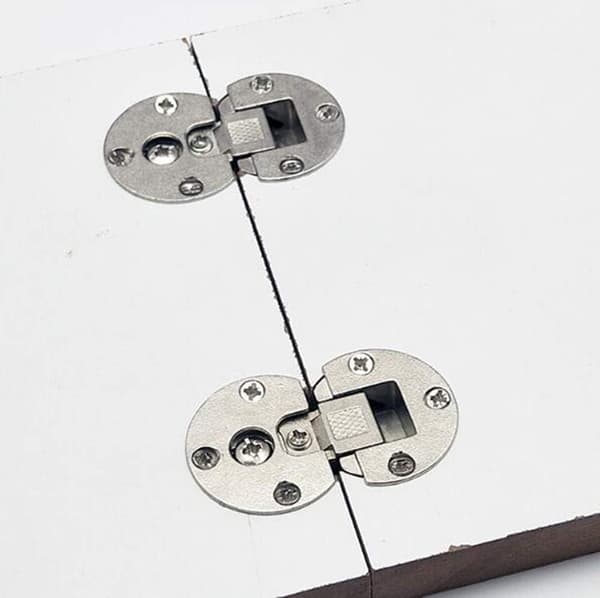 2-pack dolda fällbara gångjärn justerbara 90 grader, special självsugande