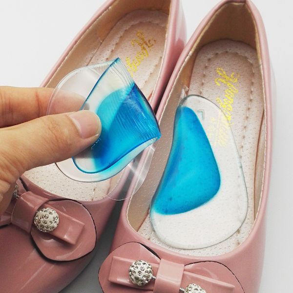 Arch Support Skoinlägg för Platt Fötter, Gel Arch Inlägg för Smärta