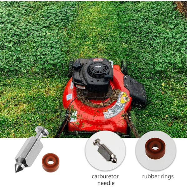 Briggs Stratton 398188 Karburator Ventilnål Sæde Kit, Flydende