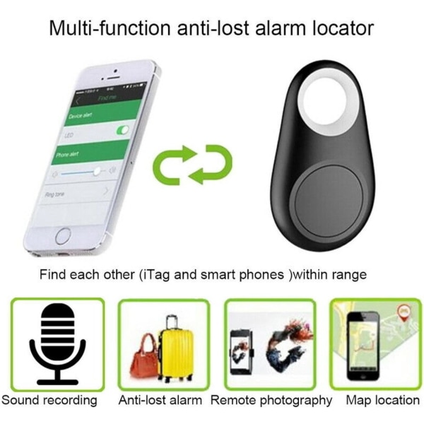 Smart Tracker Key Finder Locator Bluetooth Trådløs Anti Lost Ala