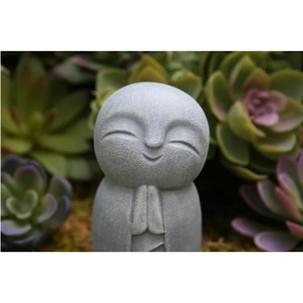 5*5*10 cm Jizo-statue Den perfekte lille Jizo-buddha til hjemmet
