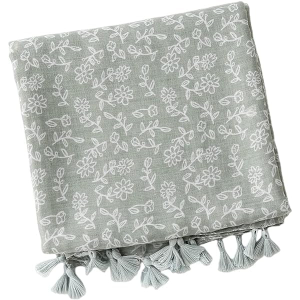 1 st genomskinlig bärbar mönstrad huva polyester Använd stor dekorativ