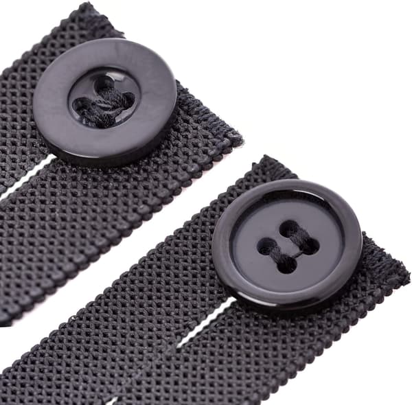 Elastiska midjevidgare (6-pack), justerbara midjevidgare för