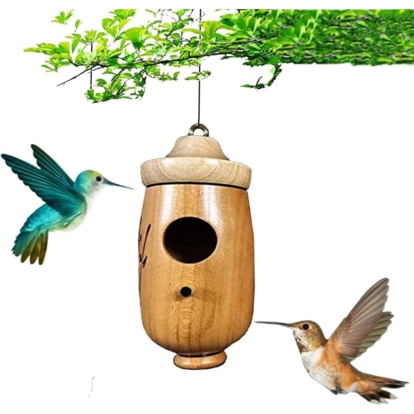 Hummingbird House, Uusi puinen Hummingbird House Wren Swallowille