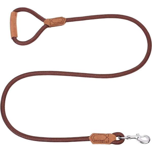 Mile High Living | Premium Læder Hunde Snore | Heavy Duty Reb |