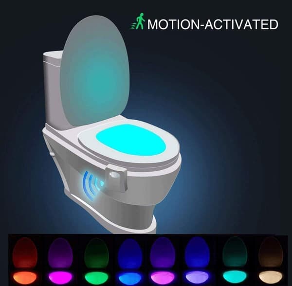 Toiletlys, LED-nattelys til toiletsensor PIR Dete