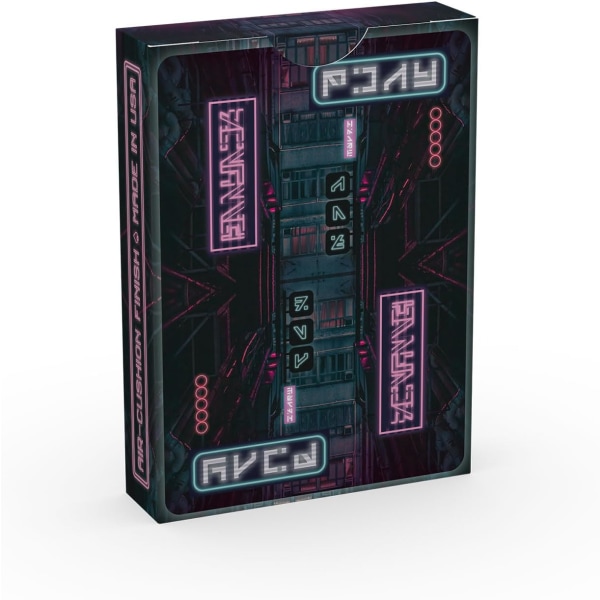 Kortstokk med 54 spillkort - Creatives Collection - Cyberpunk Cyber