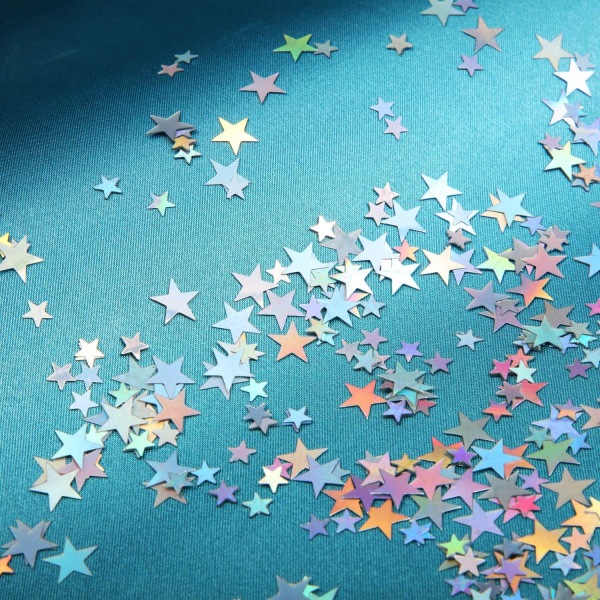 60g Star Shape Confetti Glitter Star Bord Confetti Metal Foil St
