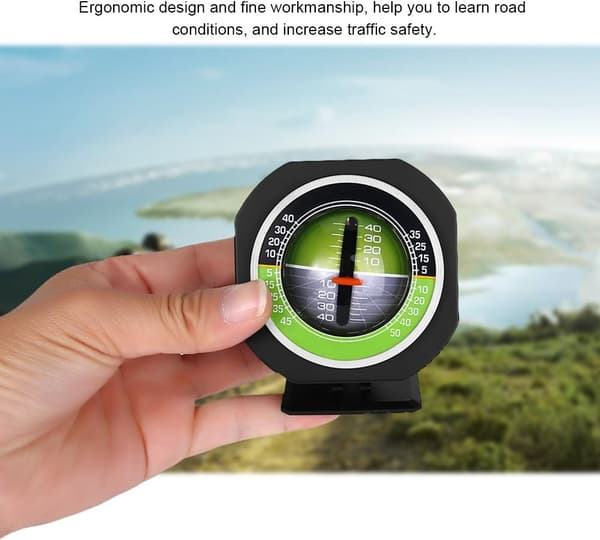Bilhelningsmåler Kompass Klinometer Indikator, Bil Vehi