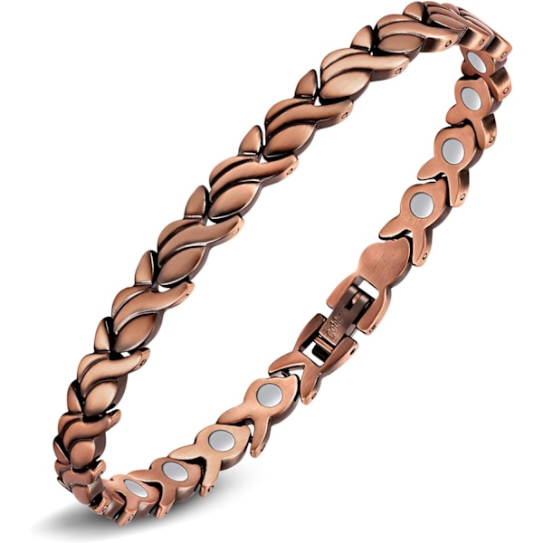 Koppararmband för kvinnor Magnetiskt armband för kvinnor - Justerbar