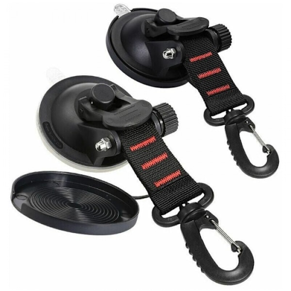 4-pack Ankar Sugproppar med Sugproppsfäste för Bil, C