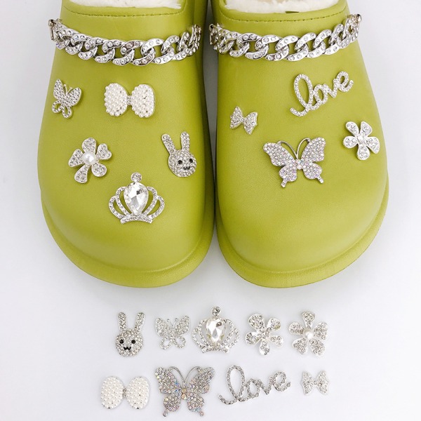 Emalje sko charms smykker tilbehør dekoration til piger kvinder