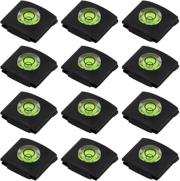 Skyddande lock för blixtfäste, 12-pack vattenpass